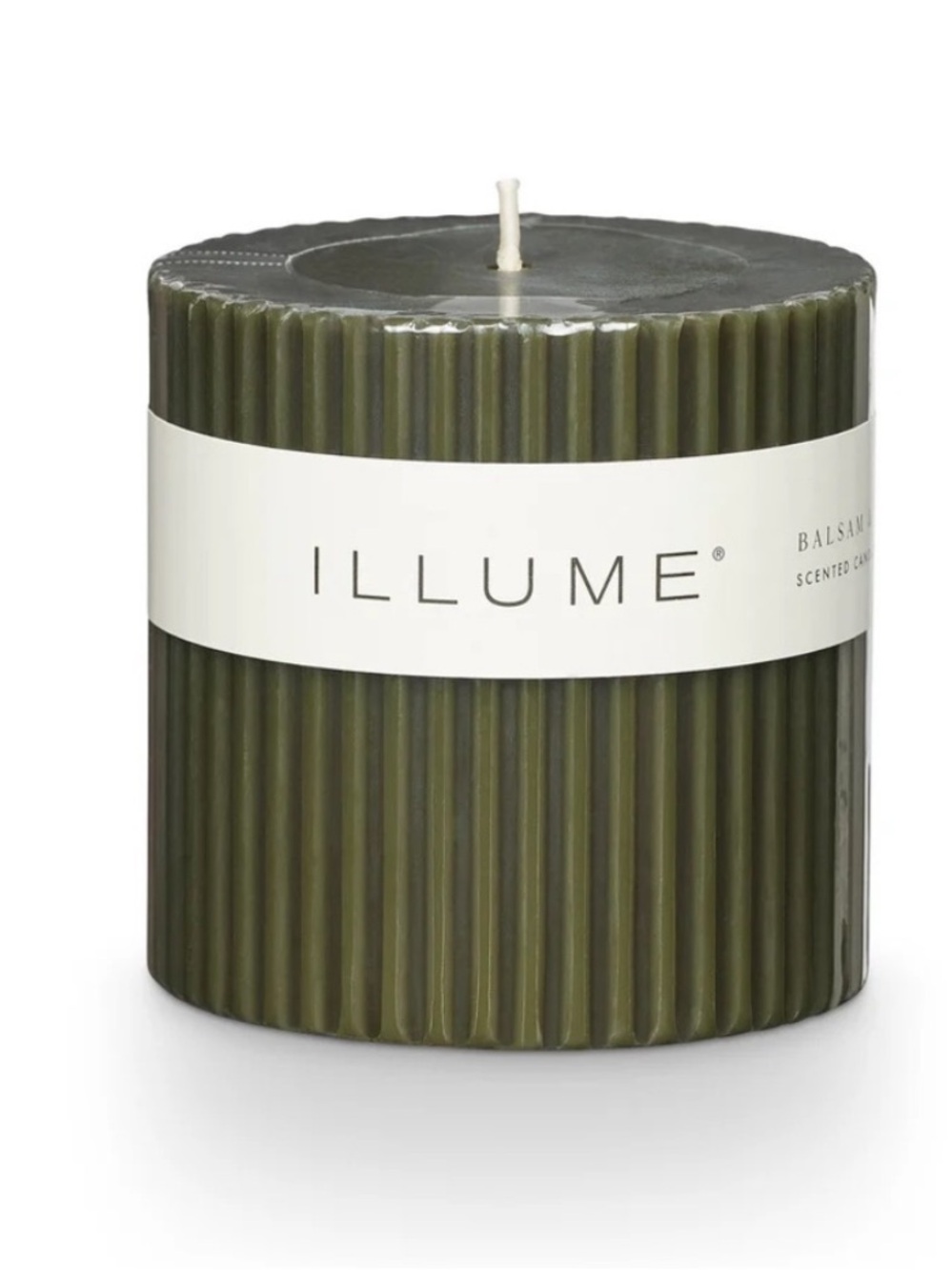 Illume Ilume Balsam & Cedar
Small Fragranced Pillar
Candle